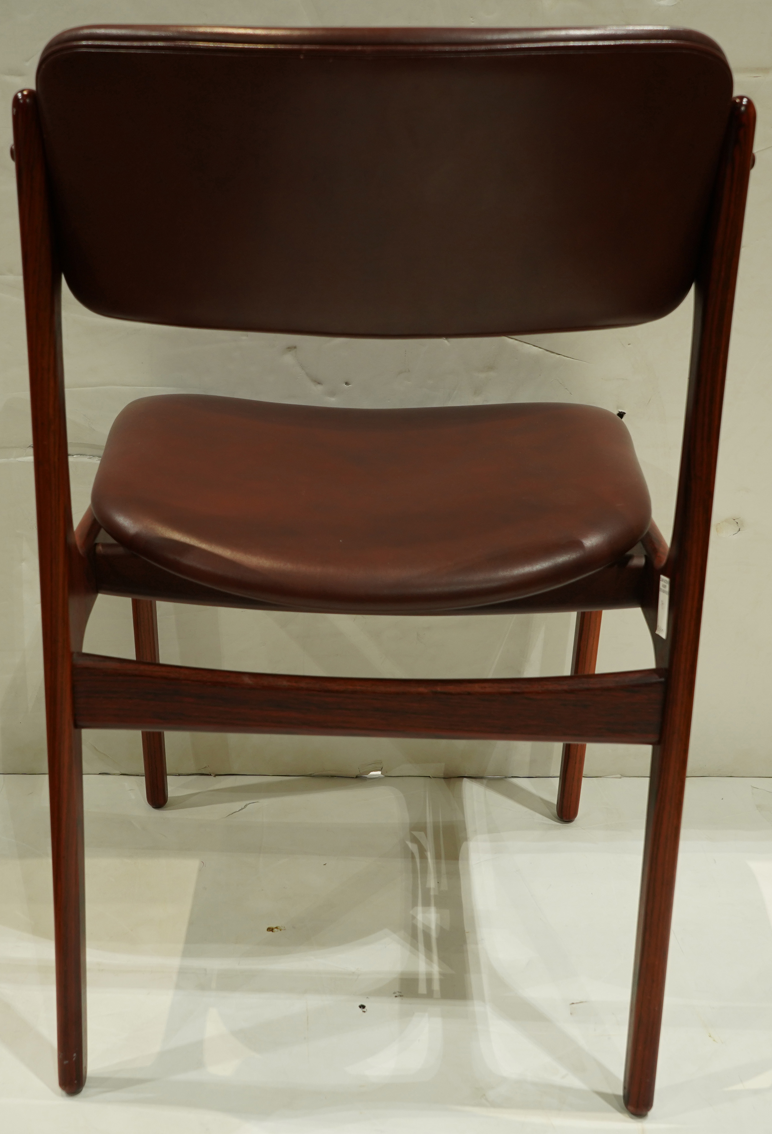 A group of Erik Buch Danish Modern rosewood chairs, model 49 - Image 5 of 5
