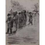 Work on Paper, Attributed to Camille Pissarro