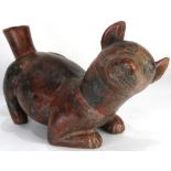 A Pre-Columbian Colima, West Mexico, figure of a dog, Ex Ron Messick