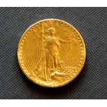 US $20 gold Double Eagle 1924