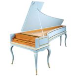 A single manual harpsichord by William Foster