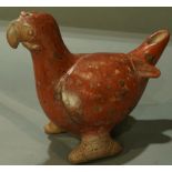 Colima, West Mexico parrot effigy vessel 200bc-300ad Ex Messick