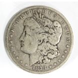 1878cc Morgan dollar