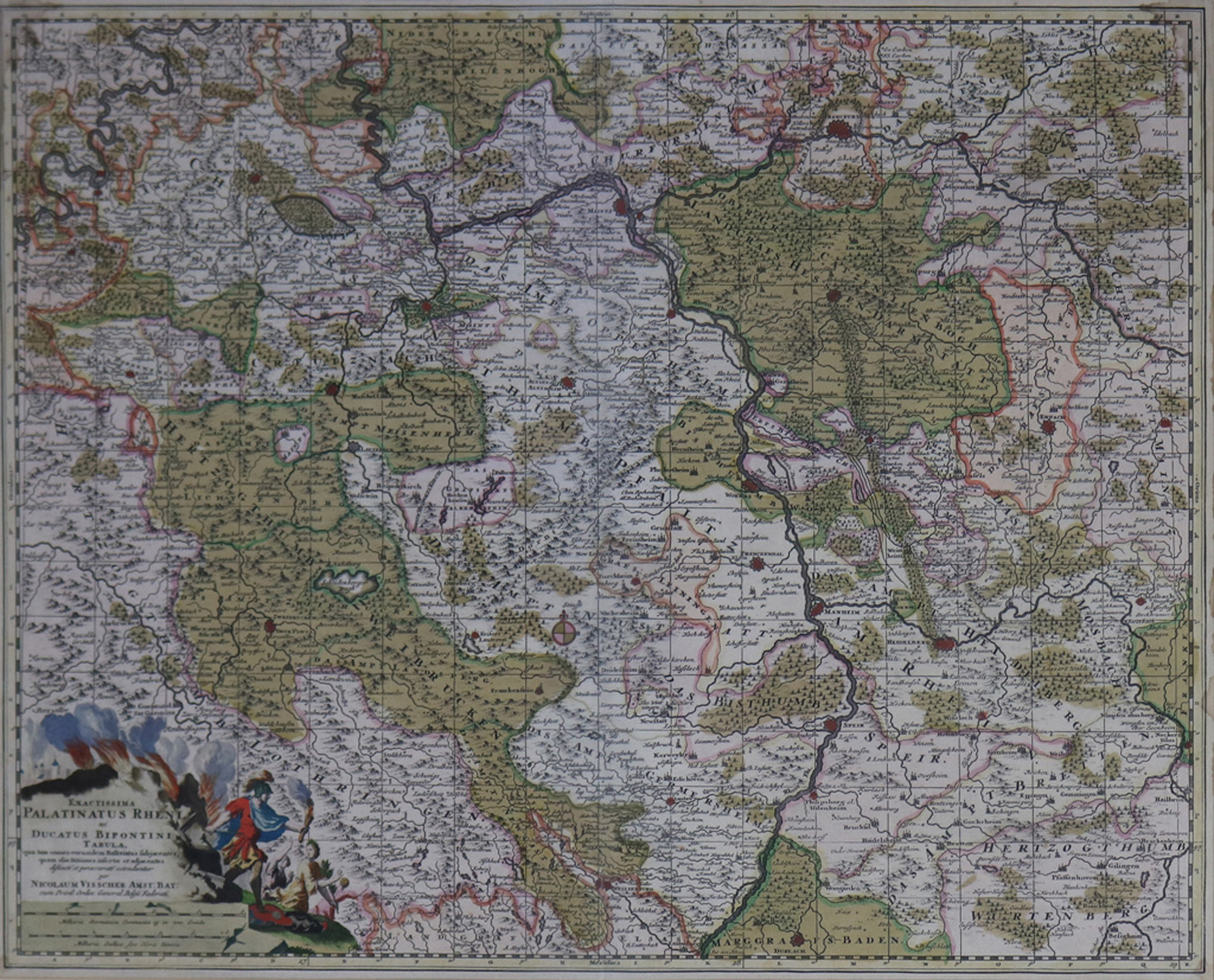 Map, Nicolaes Visscher