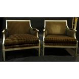 A pair of Roche Bobois lounge chairs