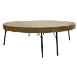 A Modern oak low table