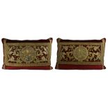 Pair of tapestery pillows