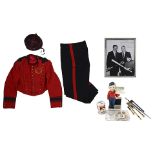 A rare Call for Philip Morris bellhop suit and cap belonging to Johnny Roventini
