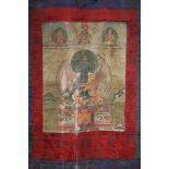 Tibetan Thangka of Buddha Shakyamuni