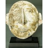 A Pre-Columbian Jalisco, West Mexico, mask, Ex Ron Messick