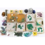 Collection of unmounted stones