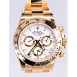 Rolex Daytona Cosmograph, 18k yellow gold wristwatch REF: 116508