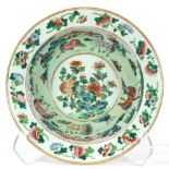 A Large Chinese Famille Rose Dish