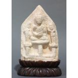 Chinese stone Buddhist stele