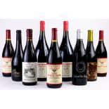 (lot of 11) A mostly California Pinot Noir wine group