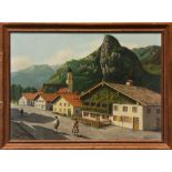 Painting, Alpine Village