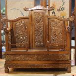 Chinese Huanghuali miniature throne