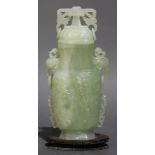 Chinese hardstone urn