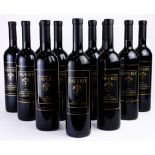 (lot of 11) Favero Sonoma Valley mostly Cabernet Sauvignon wine group