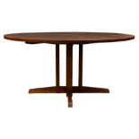 A George Nakashima (1905-1990) walnut Frenchman's Cove dining table circa 1963