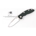 Rick Hinderier XM18 3.5 Folding Knife with box and documentation
