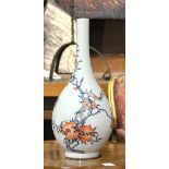 A long neck Chinese Enameled Vase