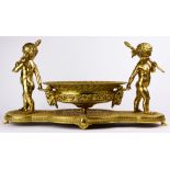 A French gilt bronze figural centerpiece, 19th century