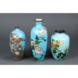 Japanese Cloisonne Vases