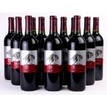 (lot of 13) Parks Vineyards 2002 Cabernet Sauvignon Napa Valley