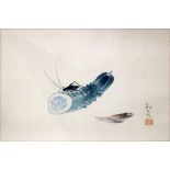 (lot of 2) Japanese School scroll paintings
