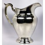 Gorham sterling 4 1/4 pint water pitcher #182, 20.5 toz, 6"h