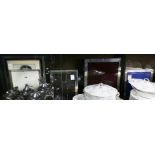 (lot of 7) Silver picture frames