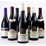 (lot of 8) A mostly California Pinot Noir wine group