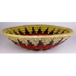 Native American Navajo polychrome wedding basket