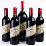 (lot of 5) A group of Dunn Vineyards Howell Mountain Napa Valley Cabernet Sauvignon