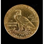 1912 $2 1/2 Gold Indian head Quarter