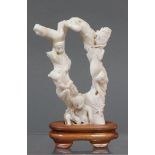 Chinese white coral sculpture