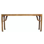 Chinese elm wood altar table