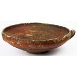 An Ancient Cypriot monochrome decorated low bowl