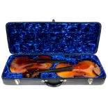 (lot of 2) A violin group