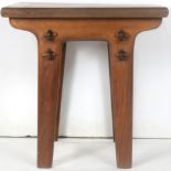 A Don Shoemaker style occasional table