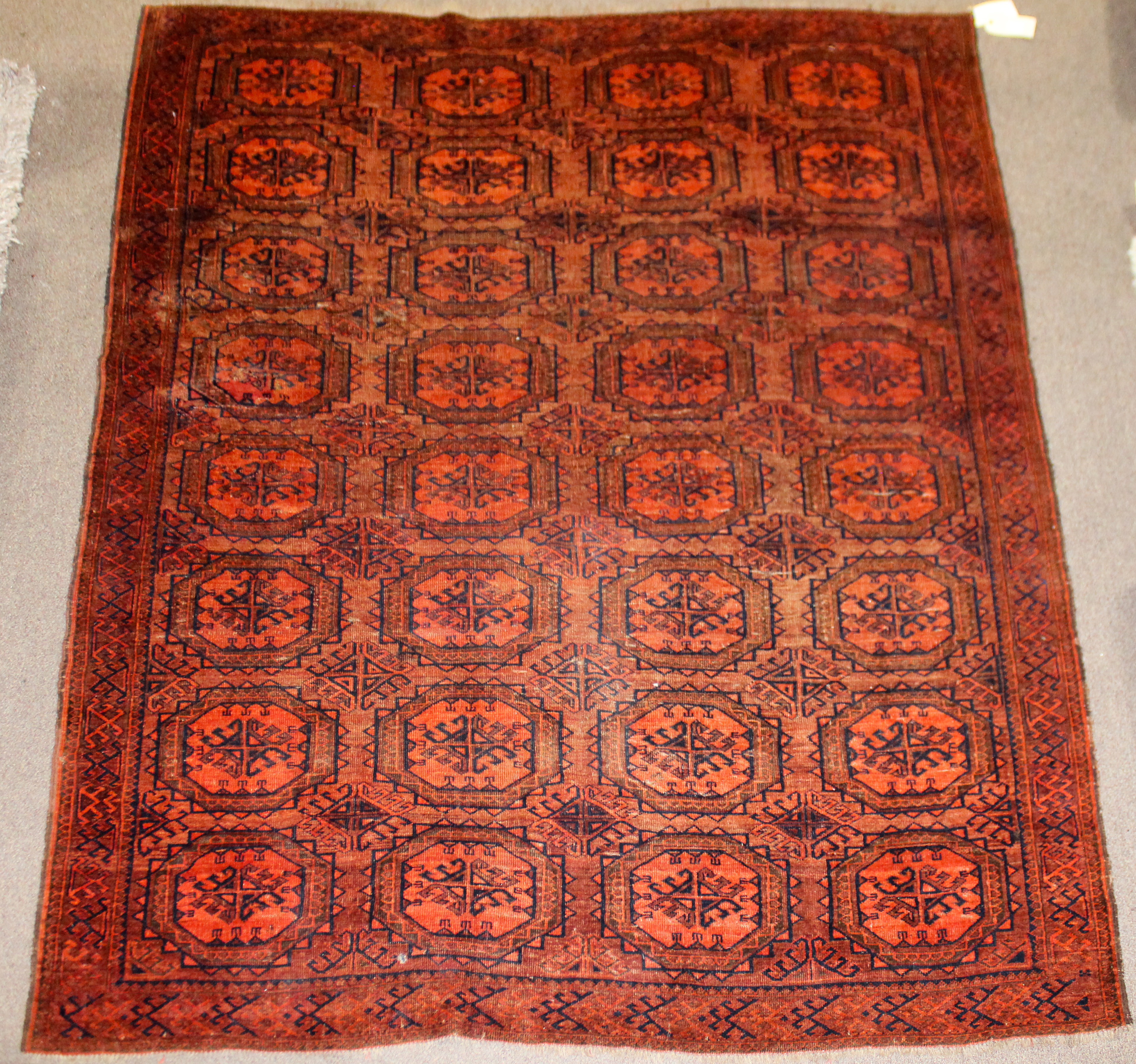 An Afghan carpet