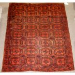 An Afghan carpet