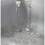 (lot of 10) Collection of crystal and glassware