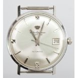 Jules Jurgensen 18k white gold wristwatch