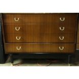 Mid Century G Plan chest by Wolfe and Hollander London