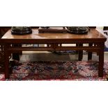 Chinese elm low table
