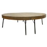 A Modern oak low table