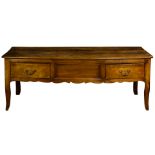 A Louis XV style bureau plat