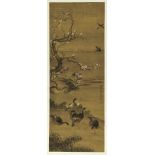 Attributed to Bian Shouming (1684-1752), Goose